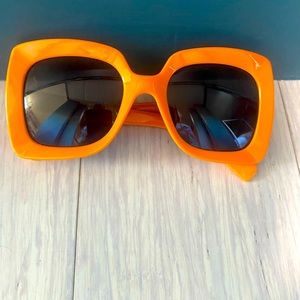 Quay Australia Orange Sunglasses